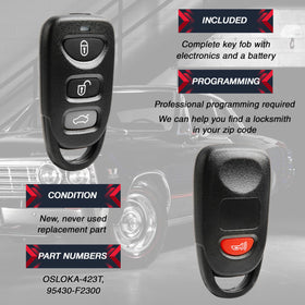 USARemote close-up of buttons showing lock unlock trunk and panic for reliable control