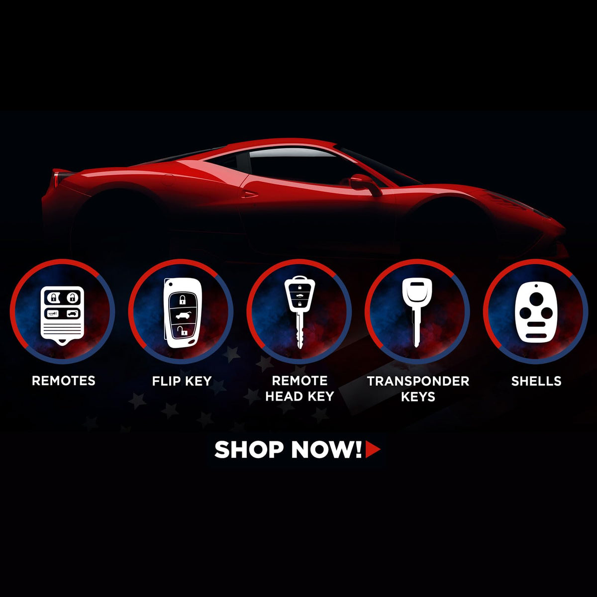 USARemote remote in vehicle hand demonstrating easy one-handed operation and convenience