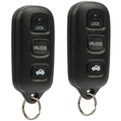 USARemote front view of two fobs showing button layout and compatibility benefits