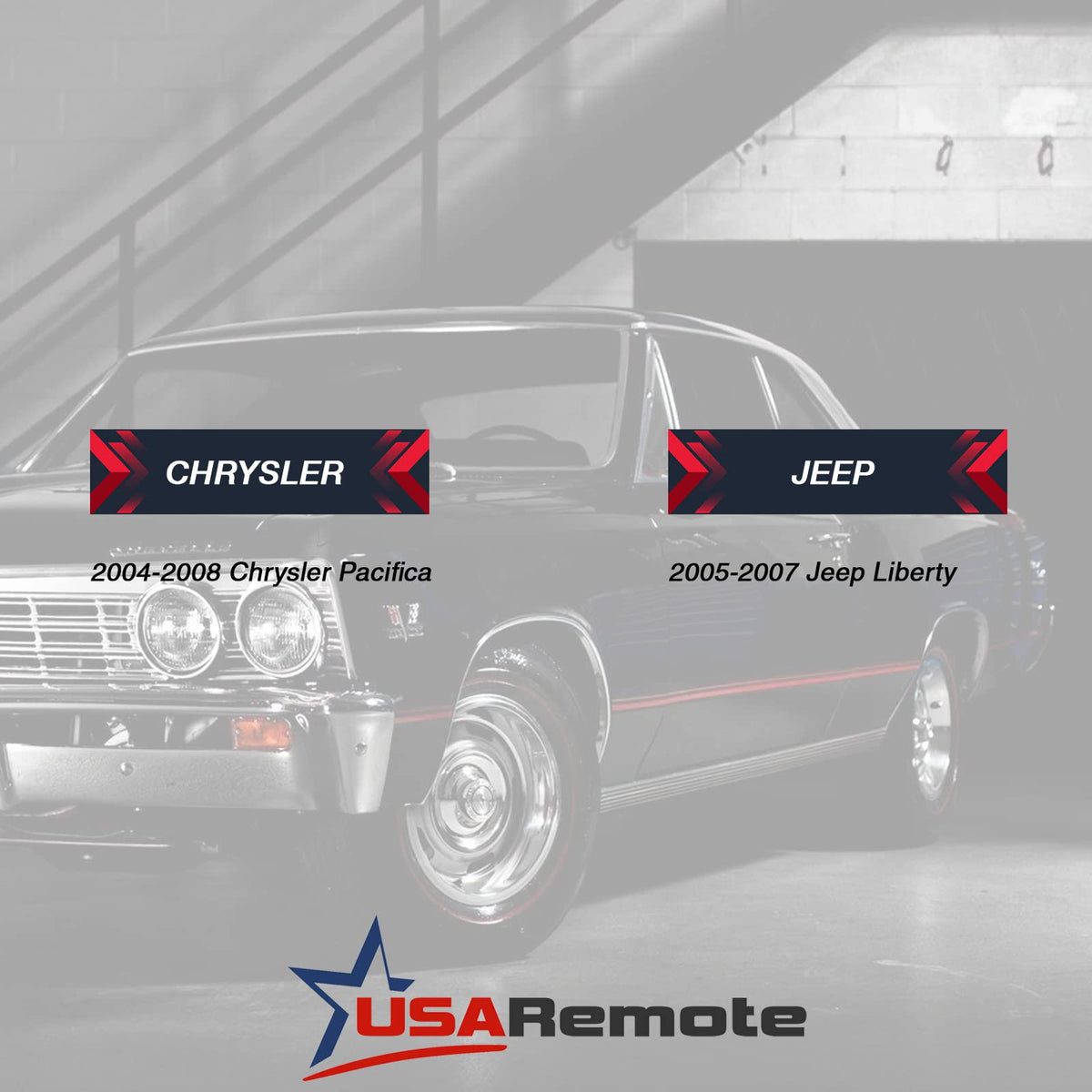 USARemote side profile with key blade slot demonstrating proper fitment