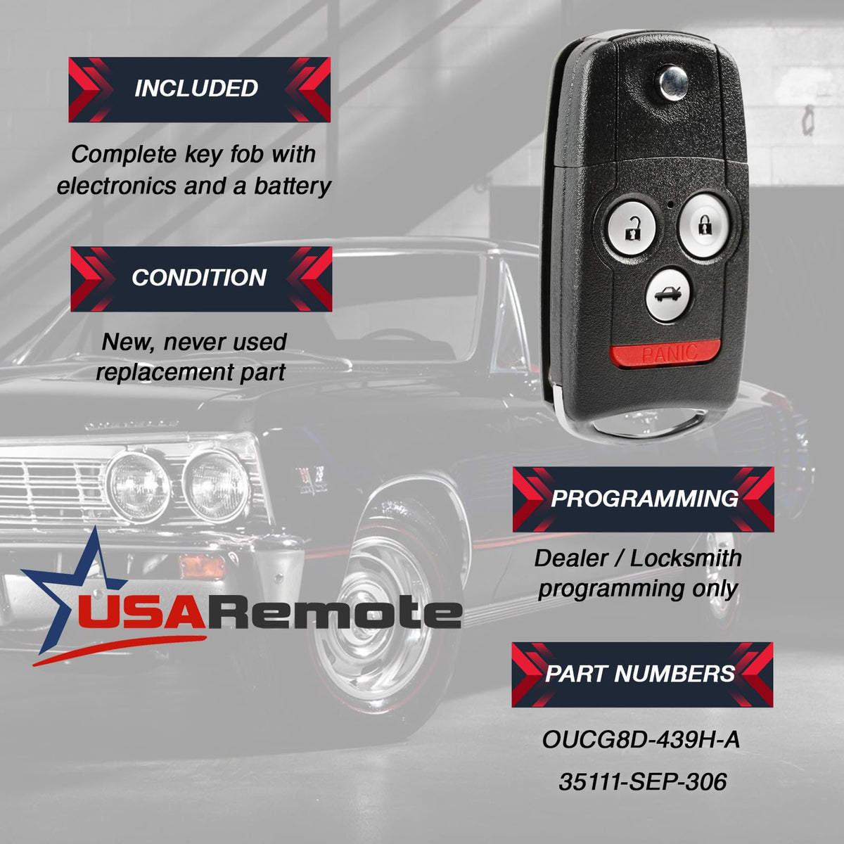 USARemote flip mechanism open to show sturdy blade action and user reliability