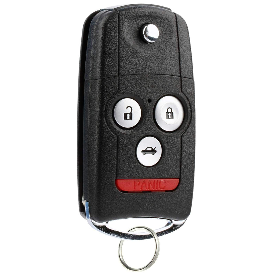 USARemote front view of Acura TL flip key fob showing fit and finish benefits