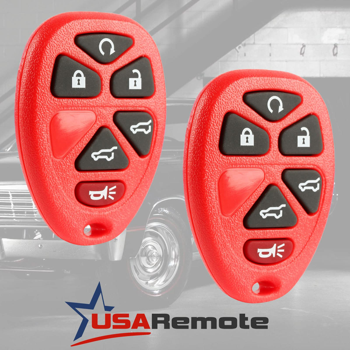 USARemote back battery compartment open with battery installed for immediate use