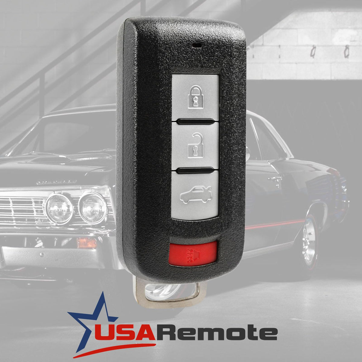 USARemote back label and part number OUC644M-KEY-N for correct compatibility