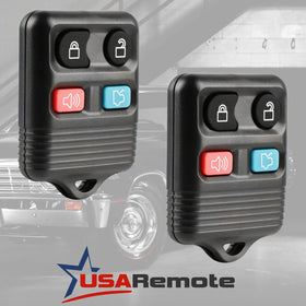 USARemote back view with detachable ignition key offering secure mechanical backup