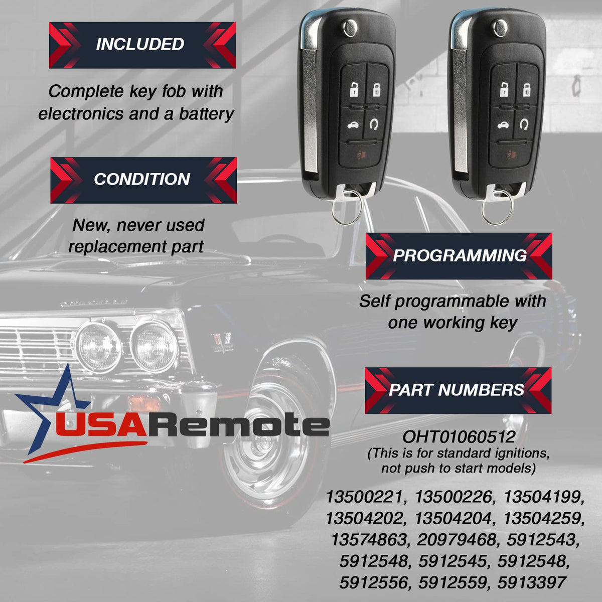 USARemote button panel detail showing lock unlock panic ease of use