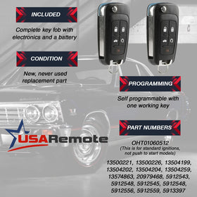 USARemote button panel detail showing lock unlock panic ease of use