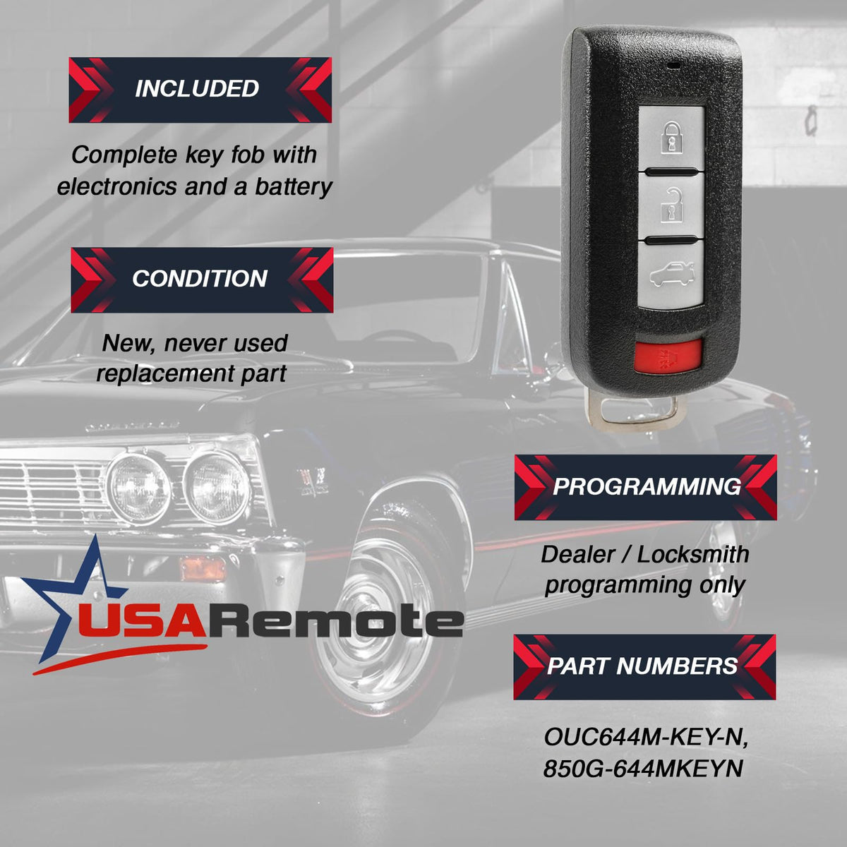 USARemote closeup button layout highlighting easy remote control