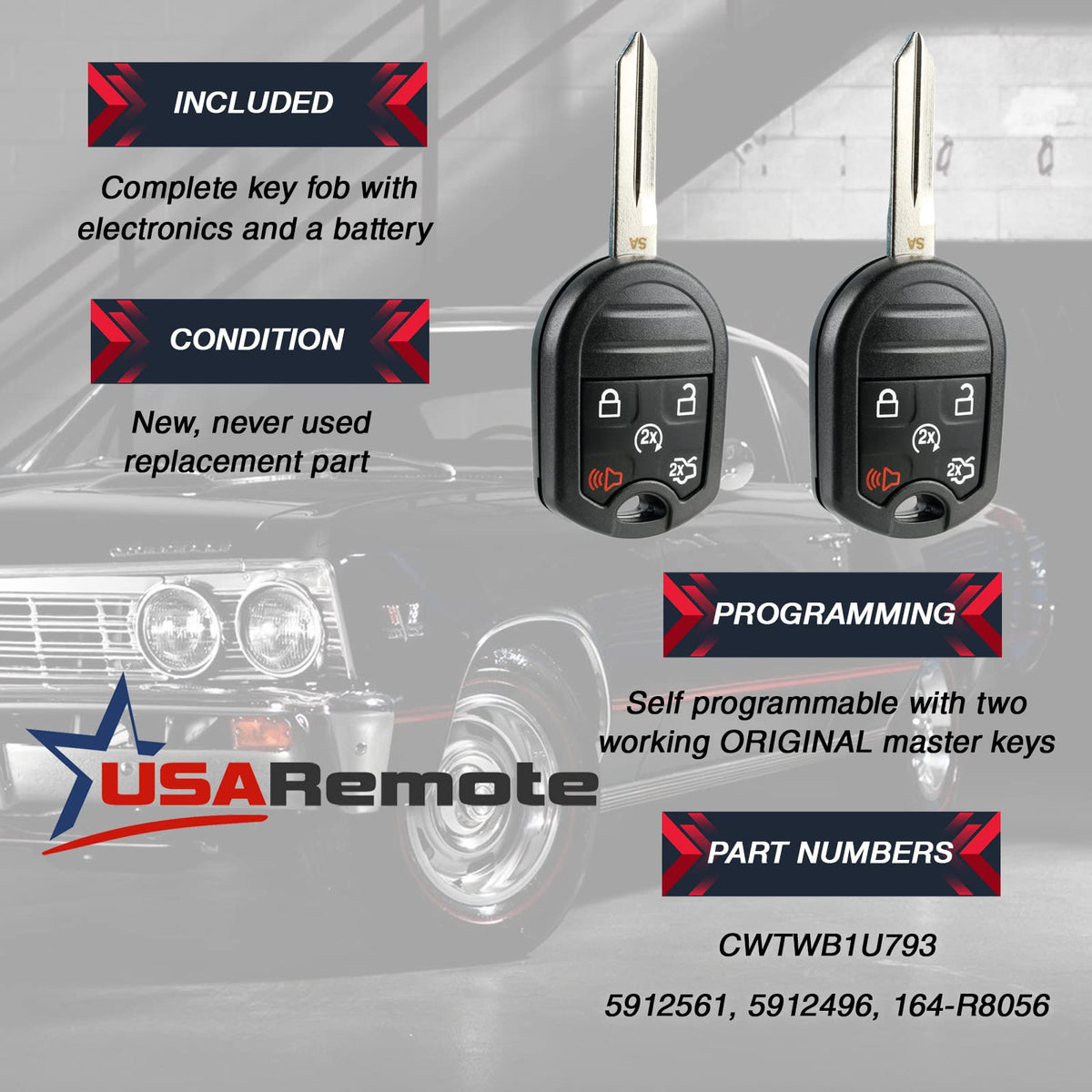 USARemote electronic assembly detail showing internal board and battery for straightforward swap