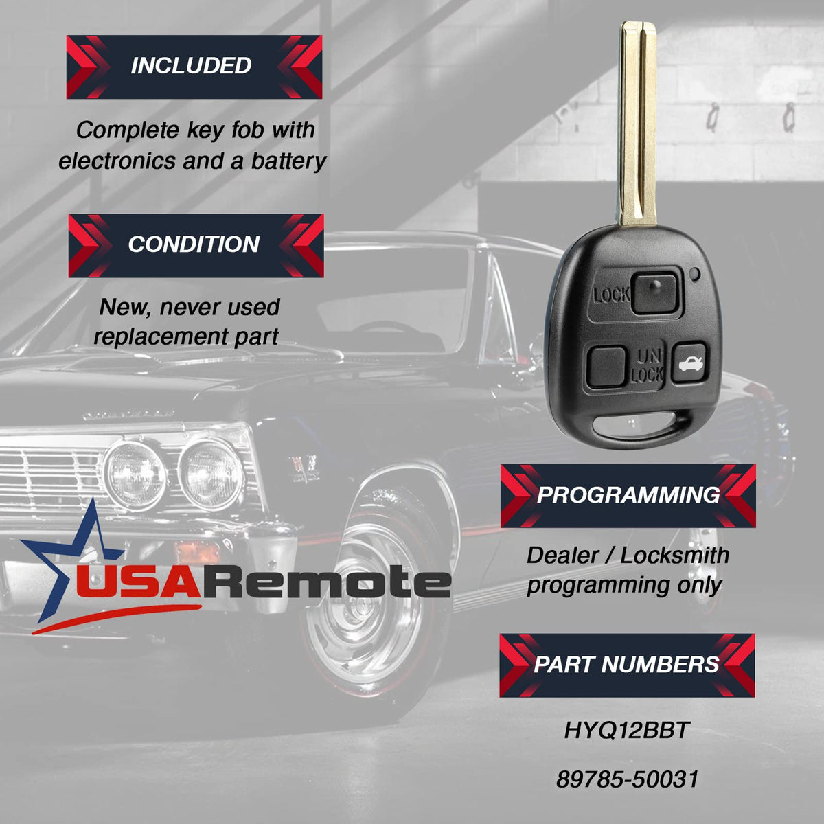 USARemote electronic assembly inside with battery for ready functionality