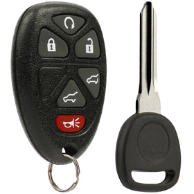 USARemote front assembly showing ready-to-program remote and key — reliable replacement