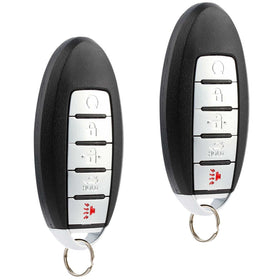 USARemote front view of key fob set showing buttons and neat fit for convenience