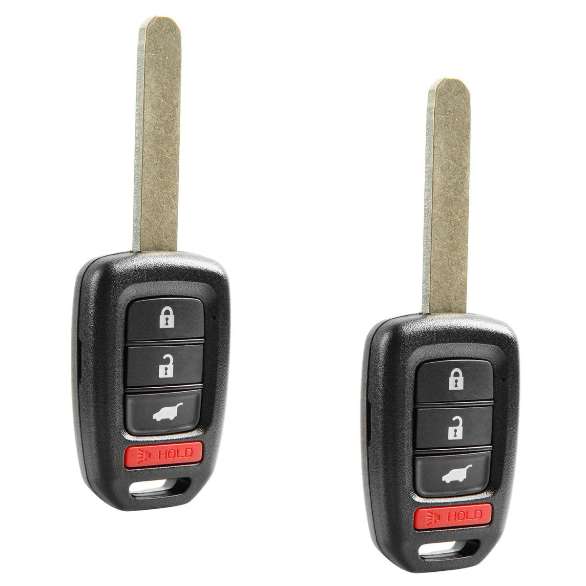USARemote front view of 2-pack fobs showing ready-to-program convenience