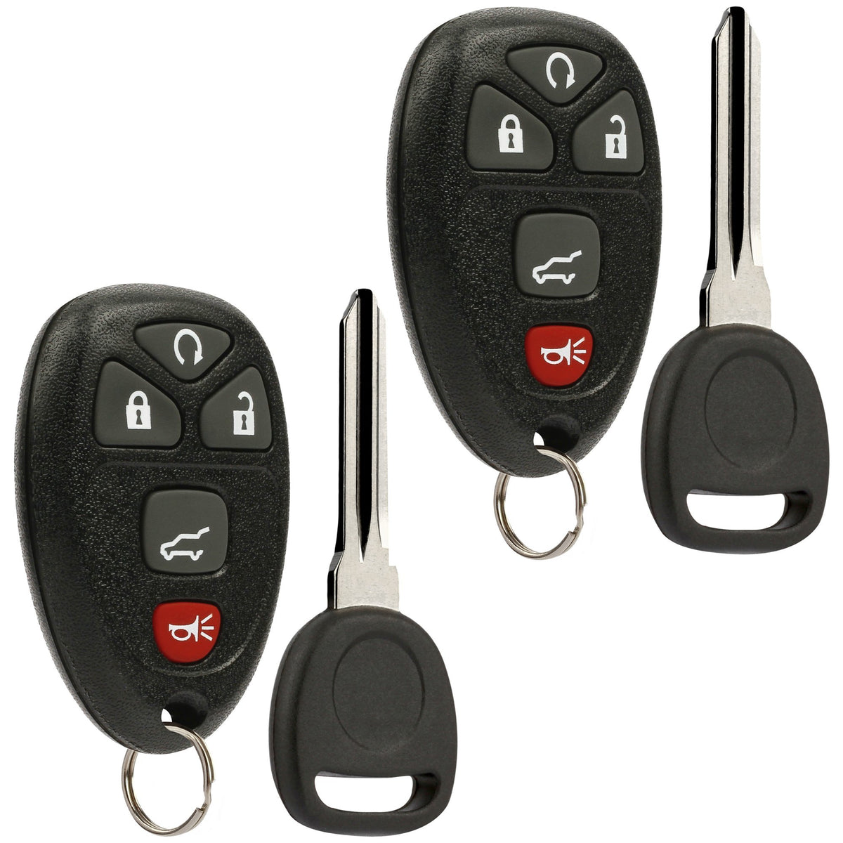 USARemote front view of two remotes showing fit and function benefits