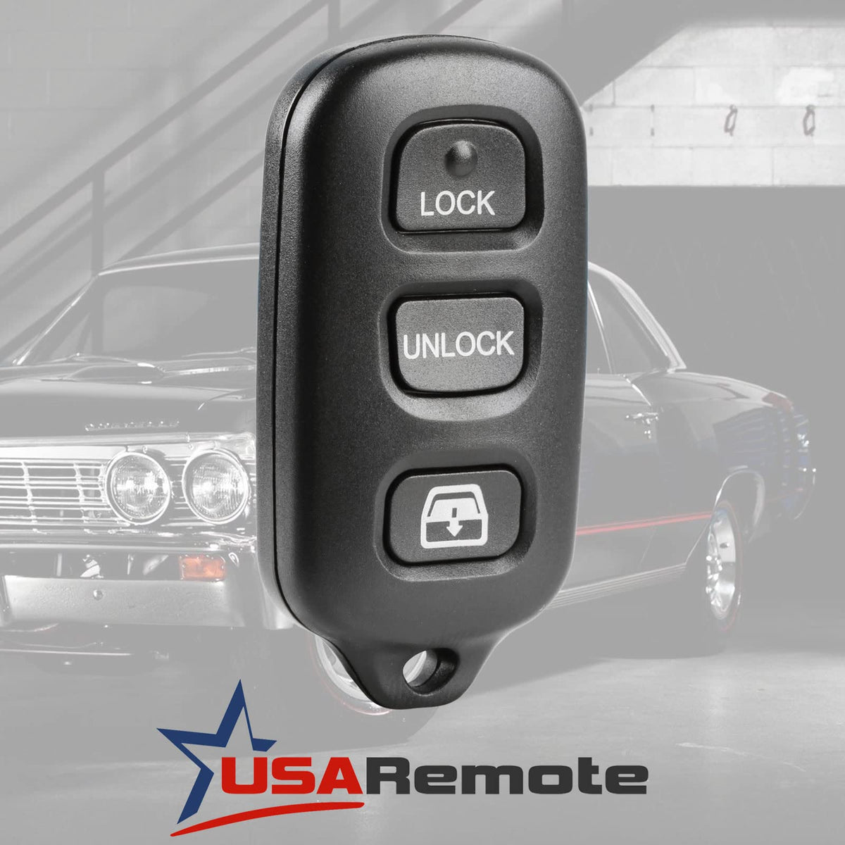 USARemote ignition key close-up showing precise cut and finish