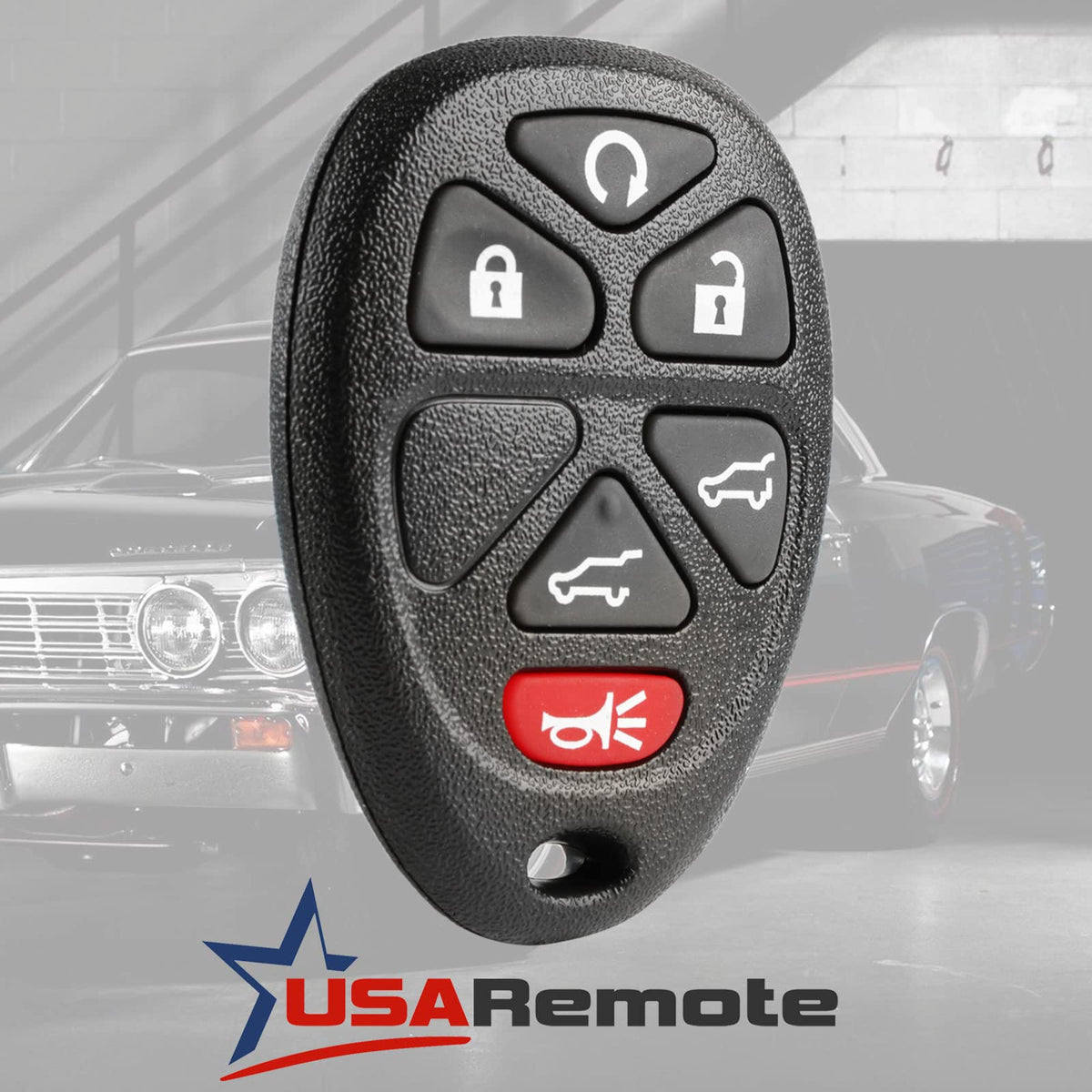 USARemote key blade close-up showing precise cut profile for accurate fitting