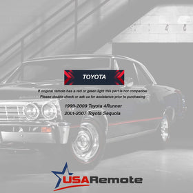USARemote key cut edge detail matching OEM profile for reliable start