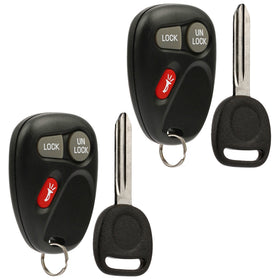USARemote front view of two fobs showing buttons and ready-to-program benefit