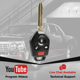 USARemote uncut key blade close-up showing cut-ready convenience