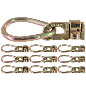 US Cargo Control front view of double stud fitting shows secure design and durable strength