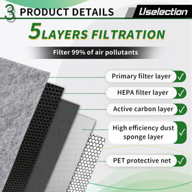 Uselection filters installed under hood on Mercedes, simplifies maintenance