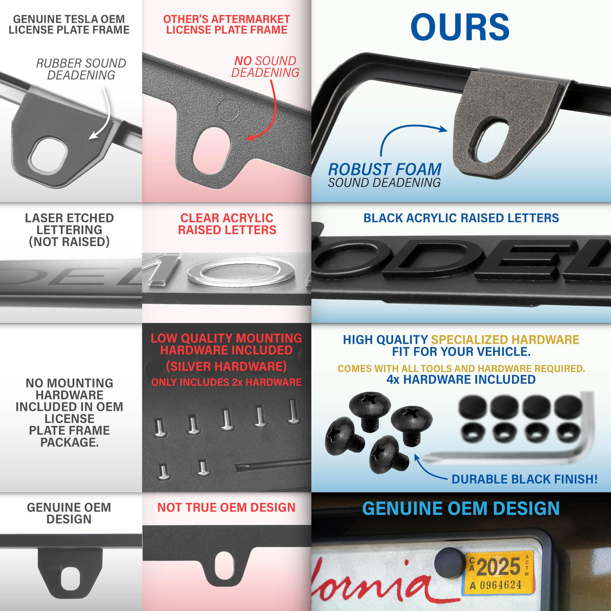 USR UNIQUE STYLE RACING rear foam anti-rattle detail reducing vibration