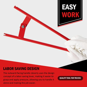 USSKYBOY LT895 handle mechanism demonstrating leverage advantage