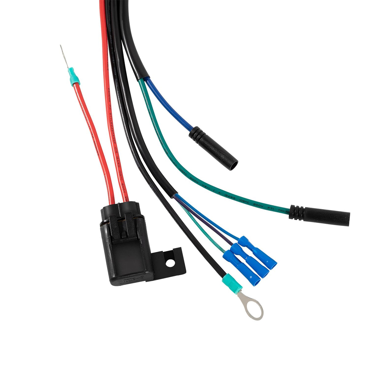 USSKYBOY harness held in hand for scale showing compact durable design benefit