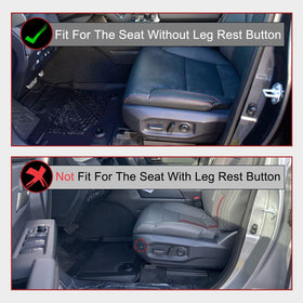 ustintec installed on driver seat underside showing factory match