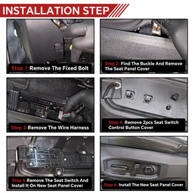 ustintec packaged panel with instruction sheet for straightforward setup