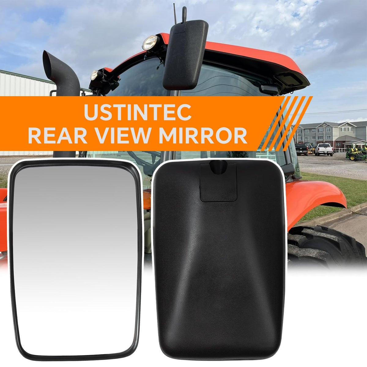 ustintec close-up of curved glass highlighting expanded visibility
