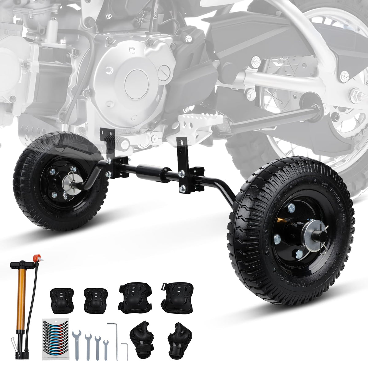 USTPO front packaging and full kit displayed, shows complete set and installation benefit