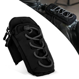 USTPO front view of battery cover bag showing integrated fit and clean profile
