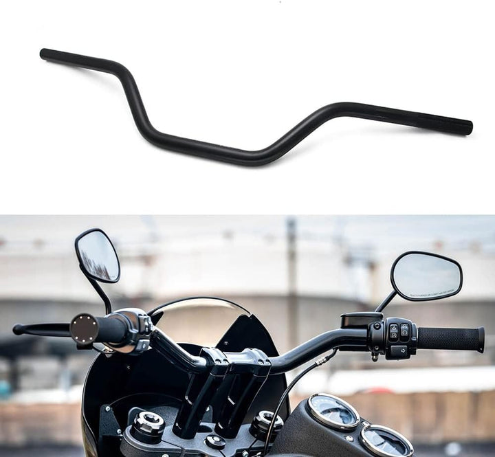 USTPO front-profile view showing clean cafe racer silhouette and improved control