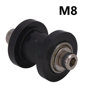 USTPO label and included 8mm and 10mm pulleys showing compatibility options