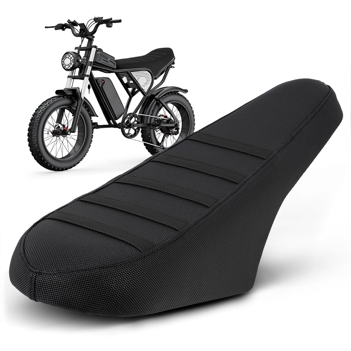 USTPO seat cover front view showing clean fit and protective finish
