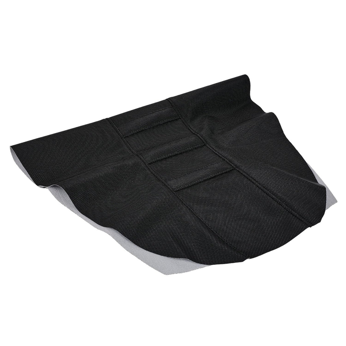 USTPO wiping water from seat cover demonstrating waterproof cleanup benefit