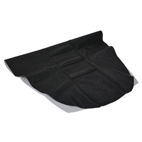 USTPO wiping water from seat cover demonstrating waterproof cleanup benefit