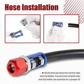 usvehj assembled splice on 3/8" line showing leak-resistant connection