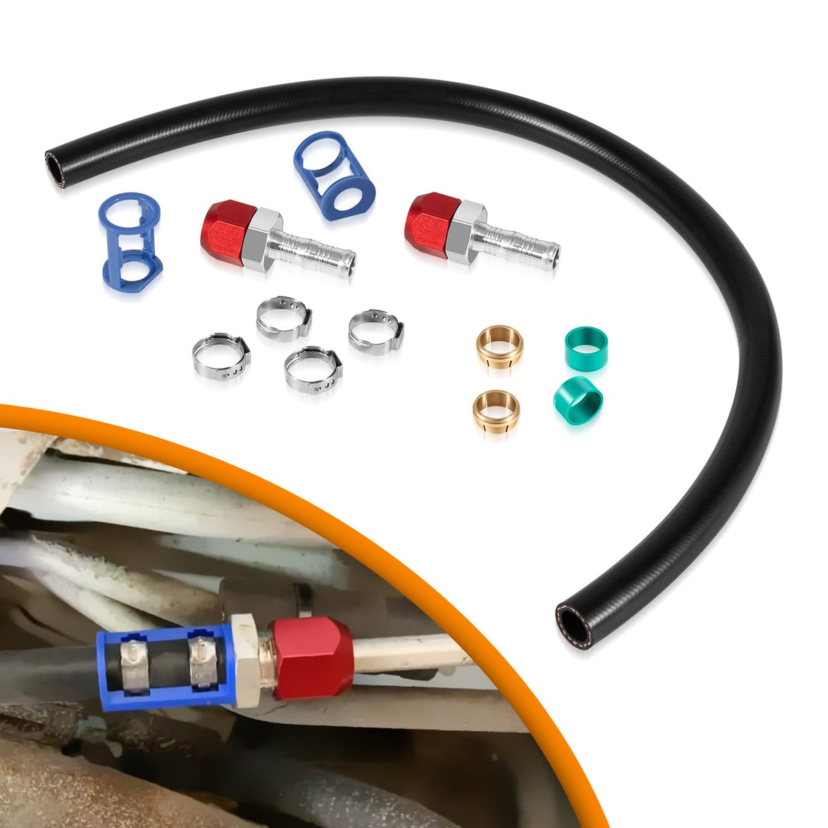 usvehj front packaging showing kit contents and quick repair benefit