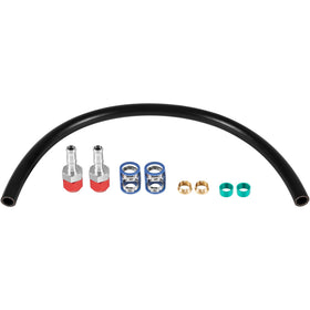 usvehj splice kit next to ruler illustrating compact, serviceable size