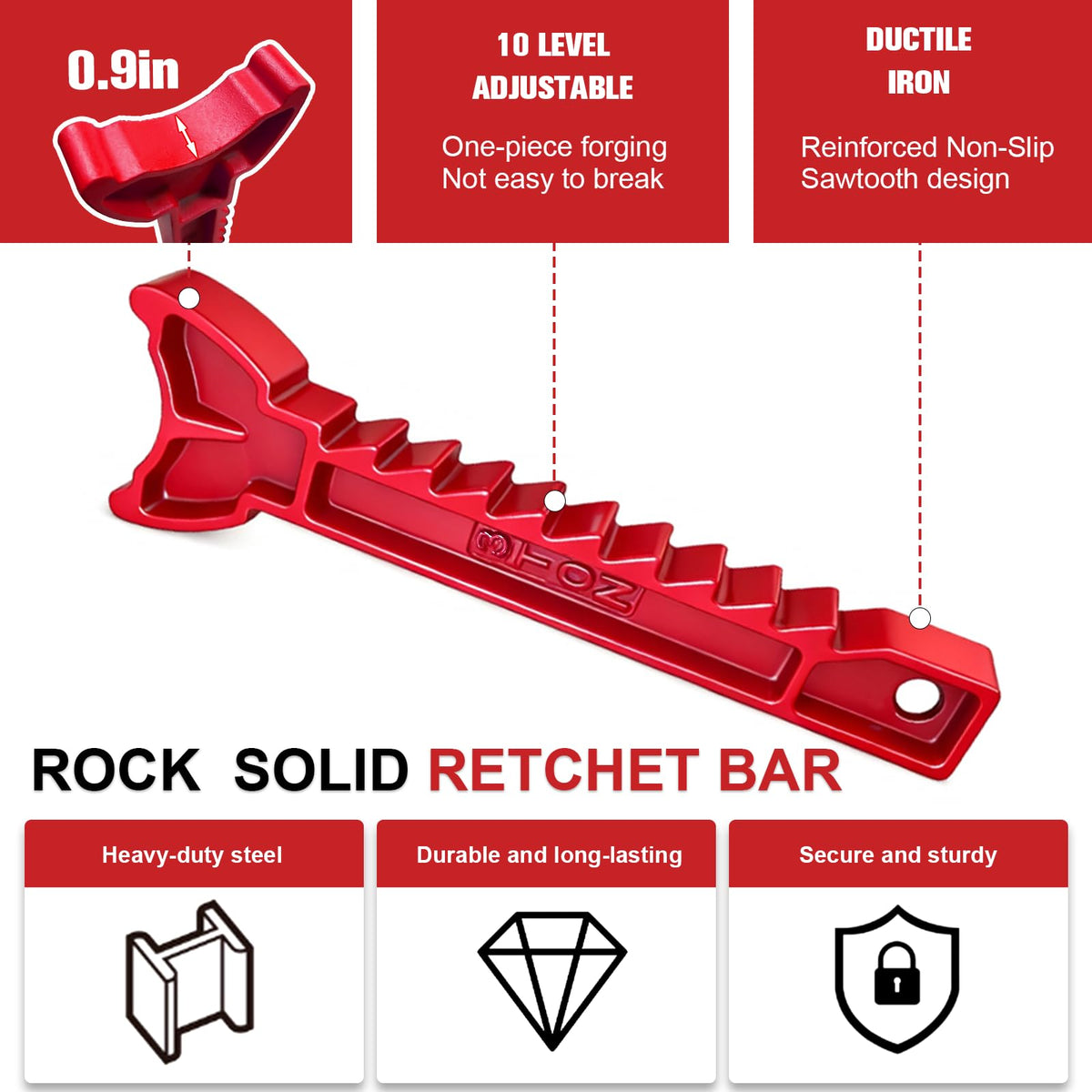USYATO wide pyramid base providing enhanced floor stability