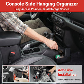 Utiiy adhesive installation step showing easy no-drill mounting