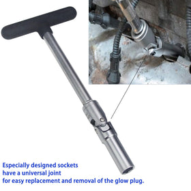 UTMALL 145mm T-bar extension shown full length for better leverage