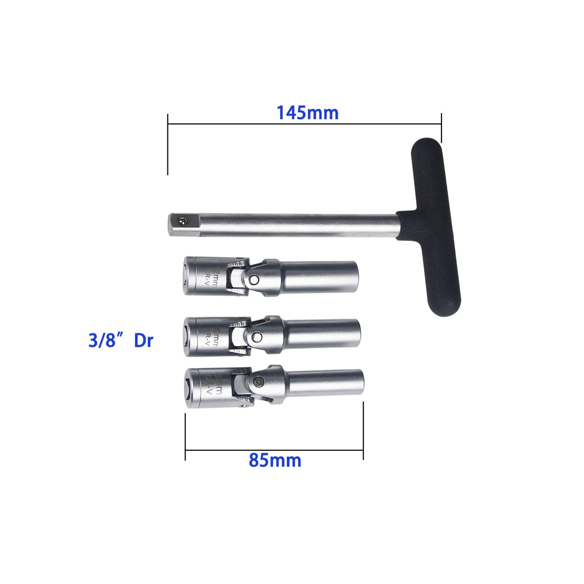 UTMALL universal joint detail demonstrating flexible angle access benefit