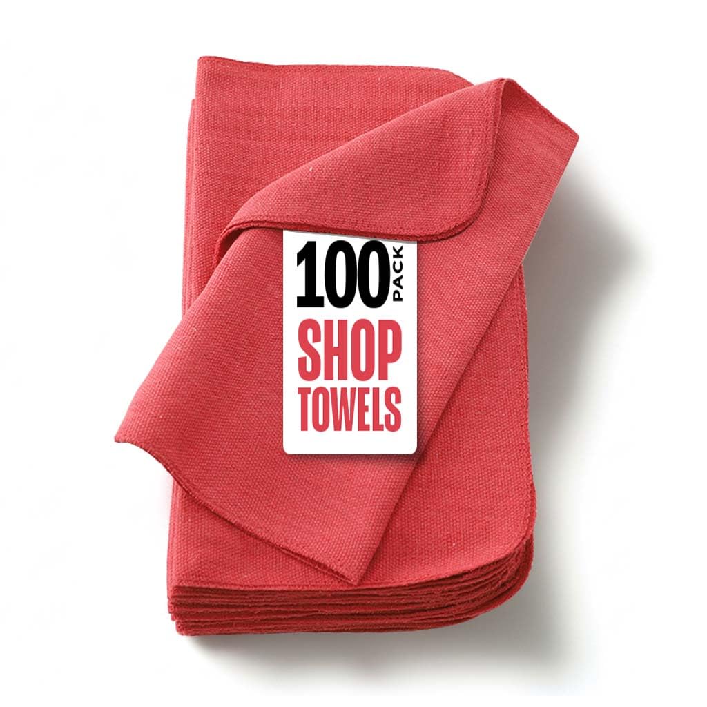 Utopia Towels on kitchen counter absorbing spills for tidy surfaces