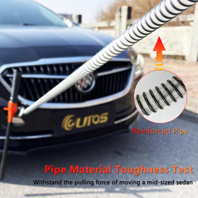 @utos closeup of automatic sensing port for fast overflow protection