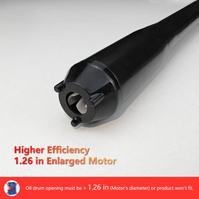 @utos hose length shown next to ruler for easier reach and flexible placement