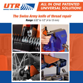 UTR on a workbench with tools showing practical use in maintenance and home projects