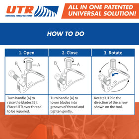 UTR material and finish detail highlighting durable construction and long-term resistance